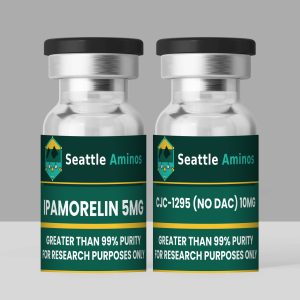 IPAMORELIN 5MG + CJC-1295 (NO DAC) 10MG research vial